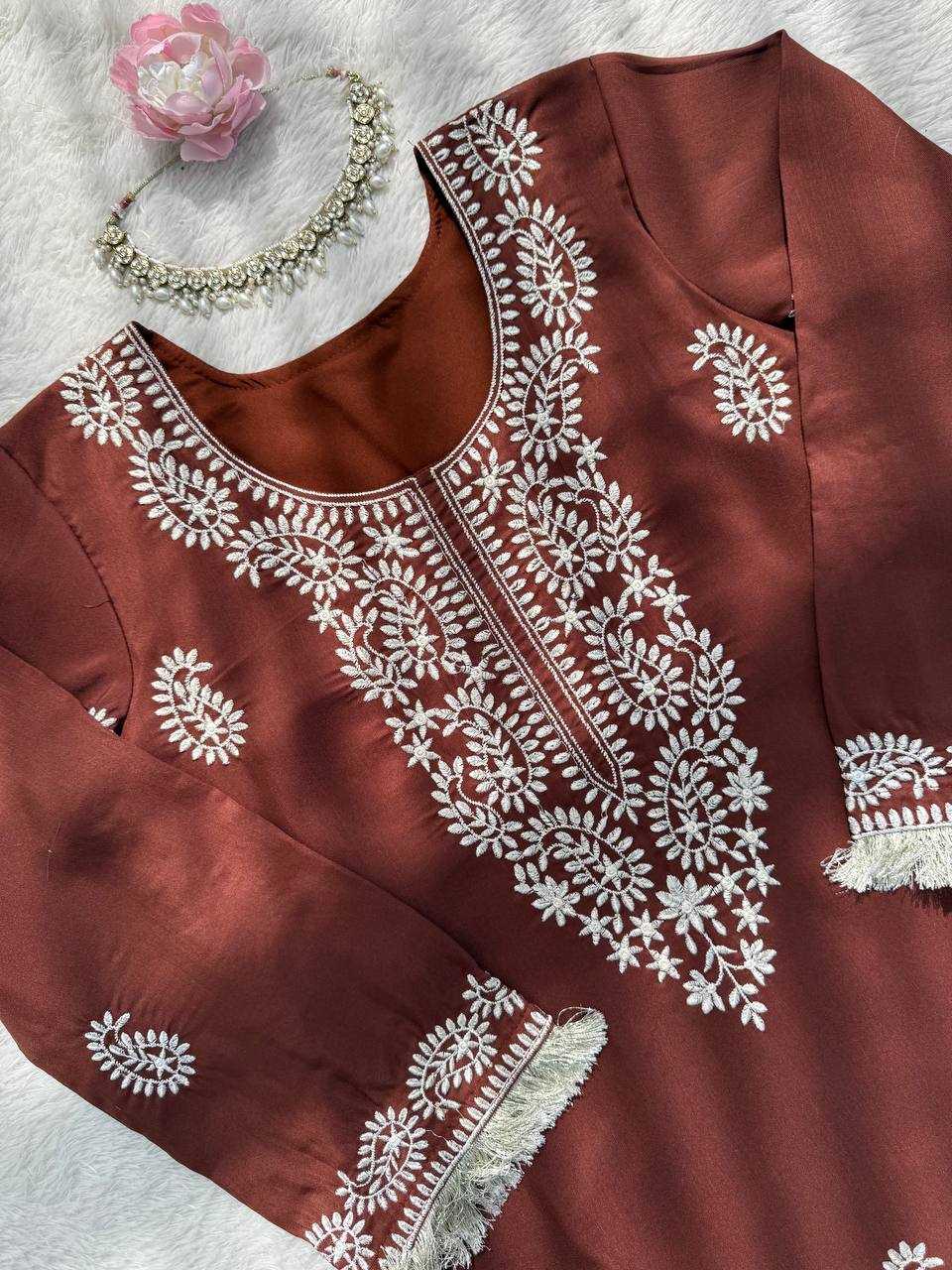Rayon Party Wear Kurti