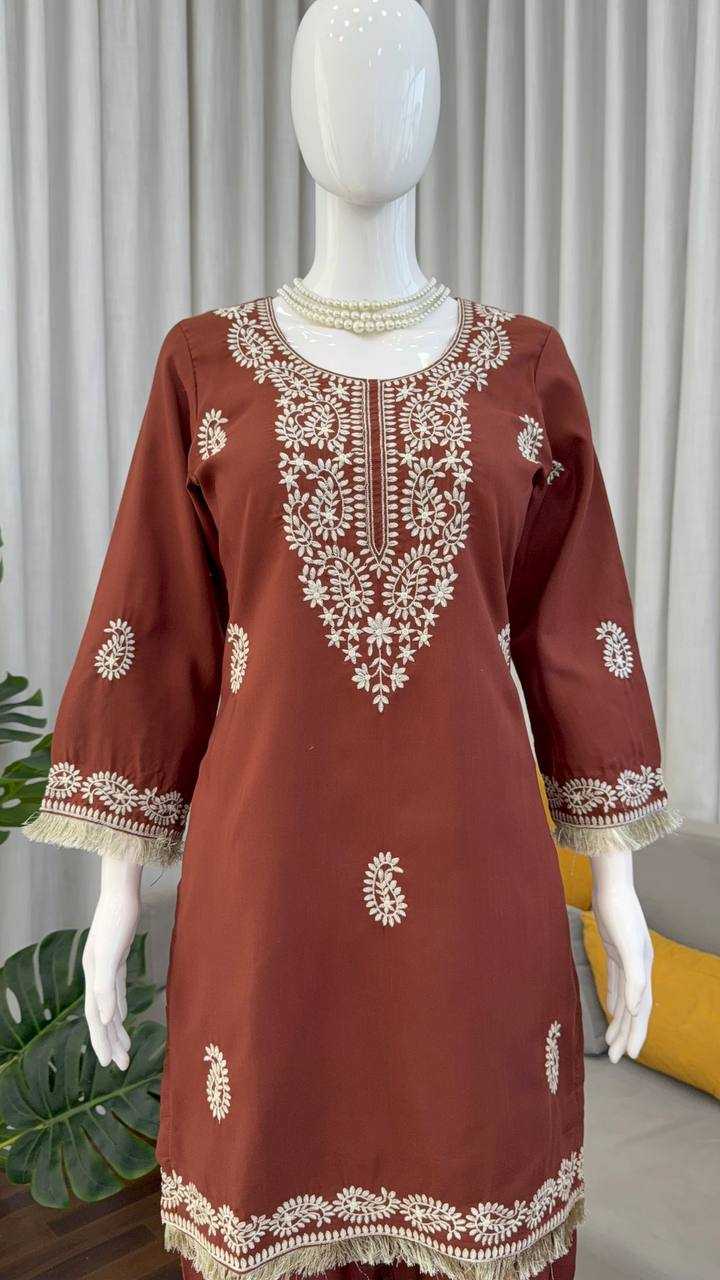 Rayon Party Wear Kurti
