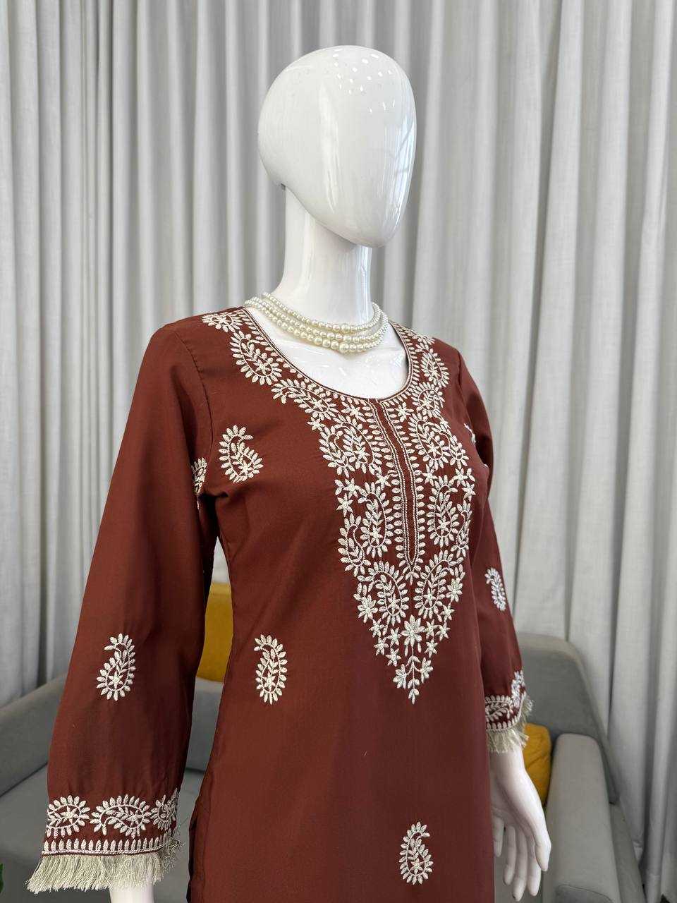 Rayon Party Wear Kurti