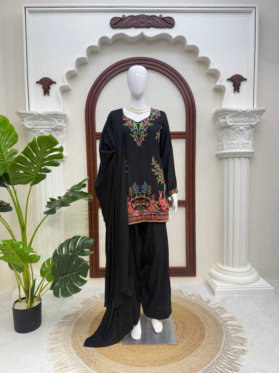 Rayon Palazzo Suit