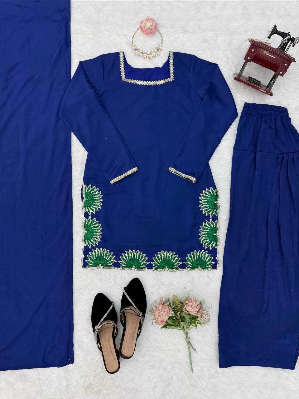 Silk Ladies Suit