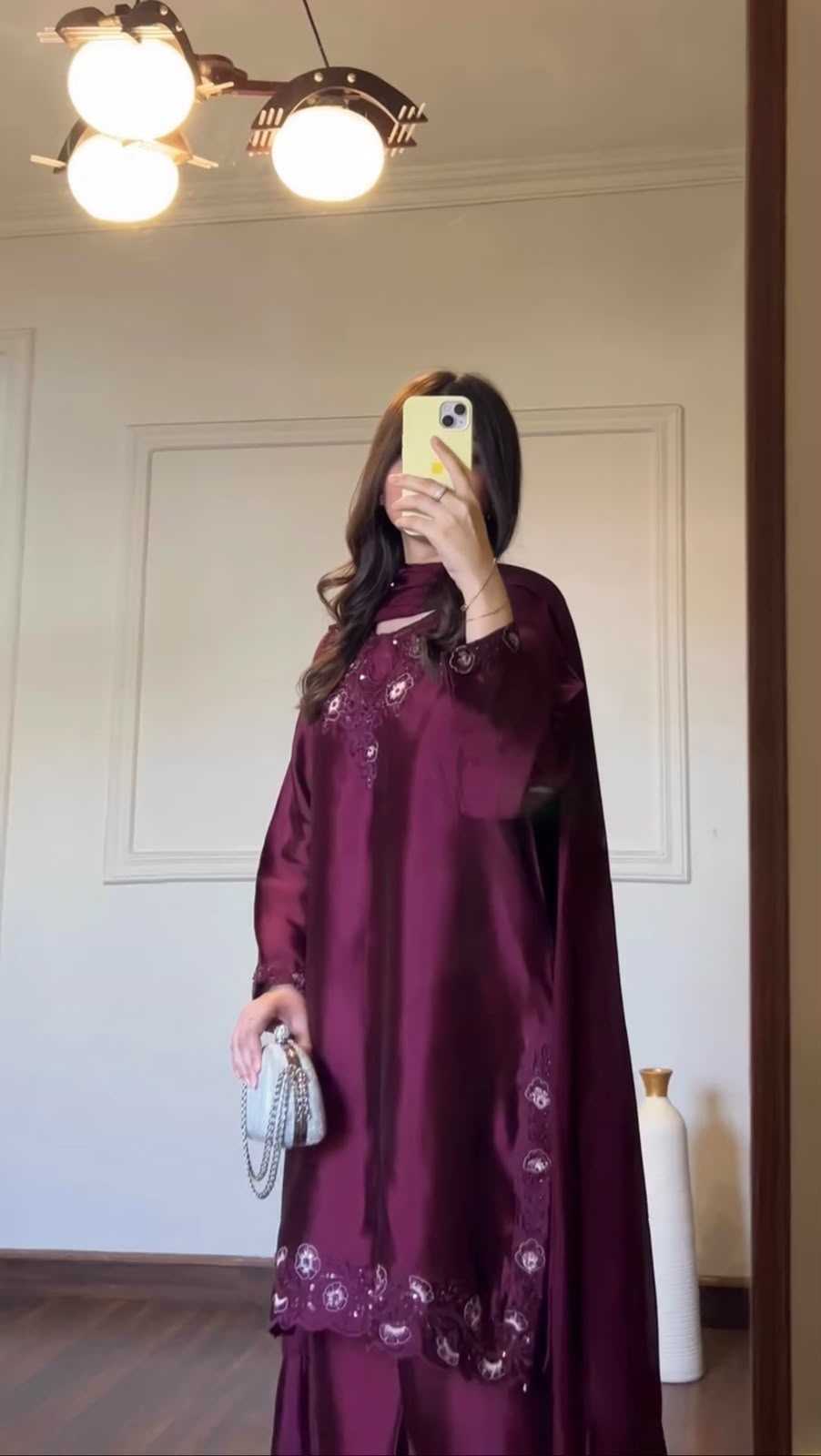 Silk Ladies Suit