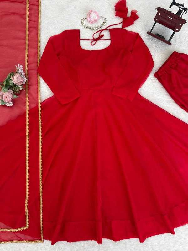 Tabby Silk Anarkali Gown