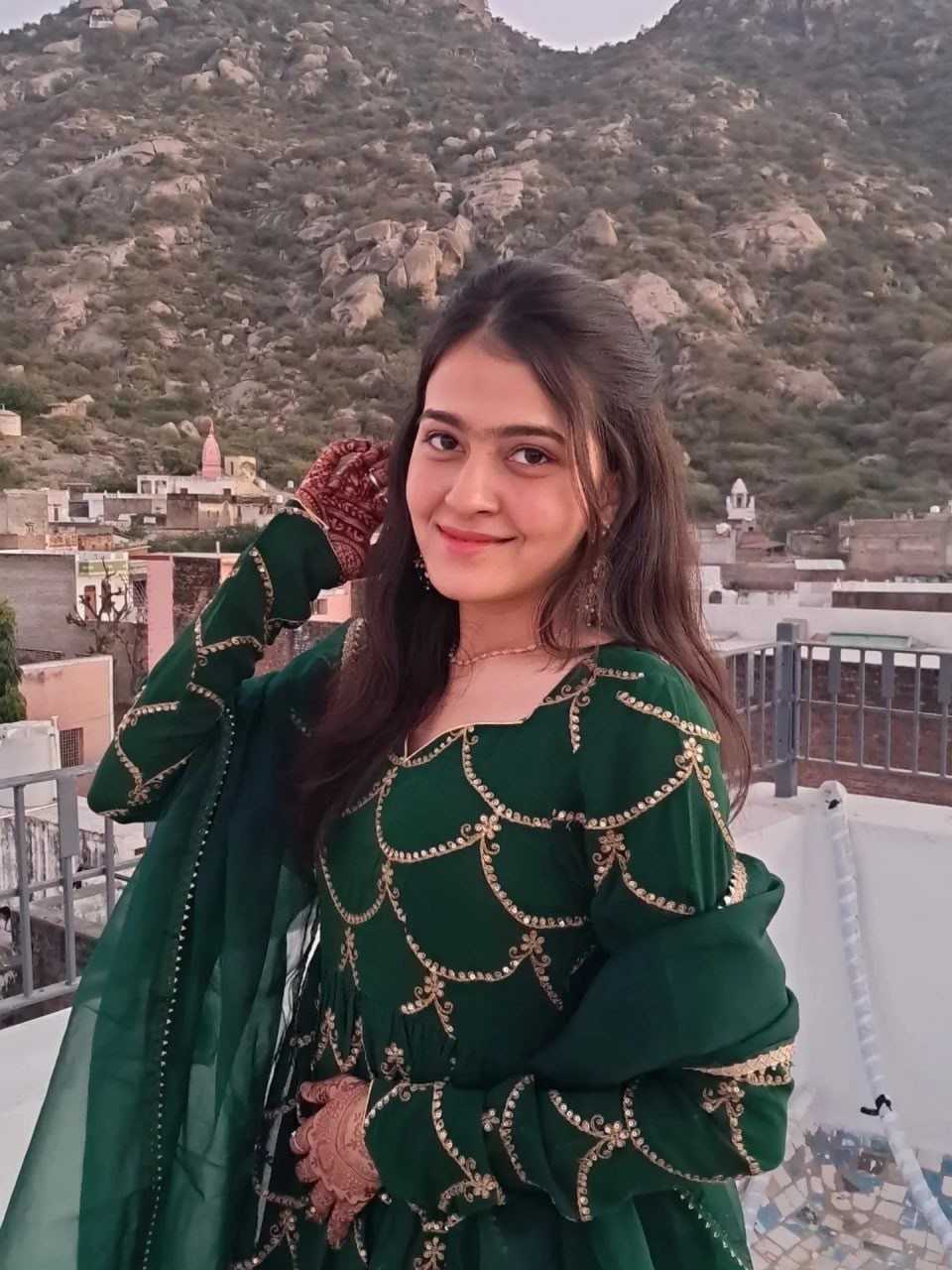 Chanderi Soft Party Gown