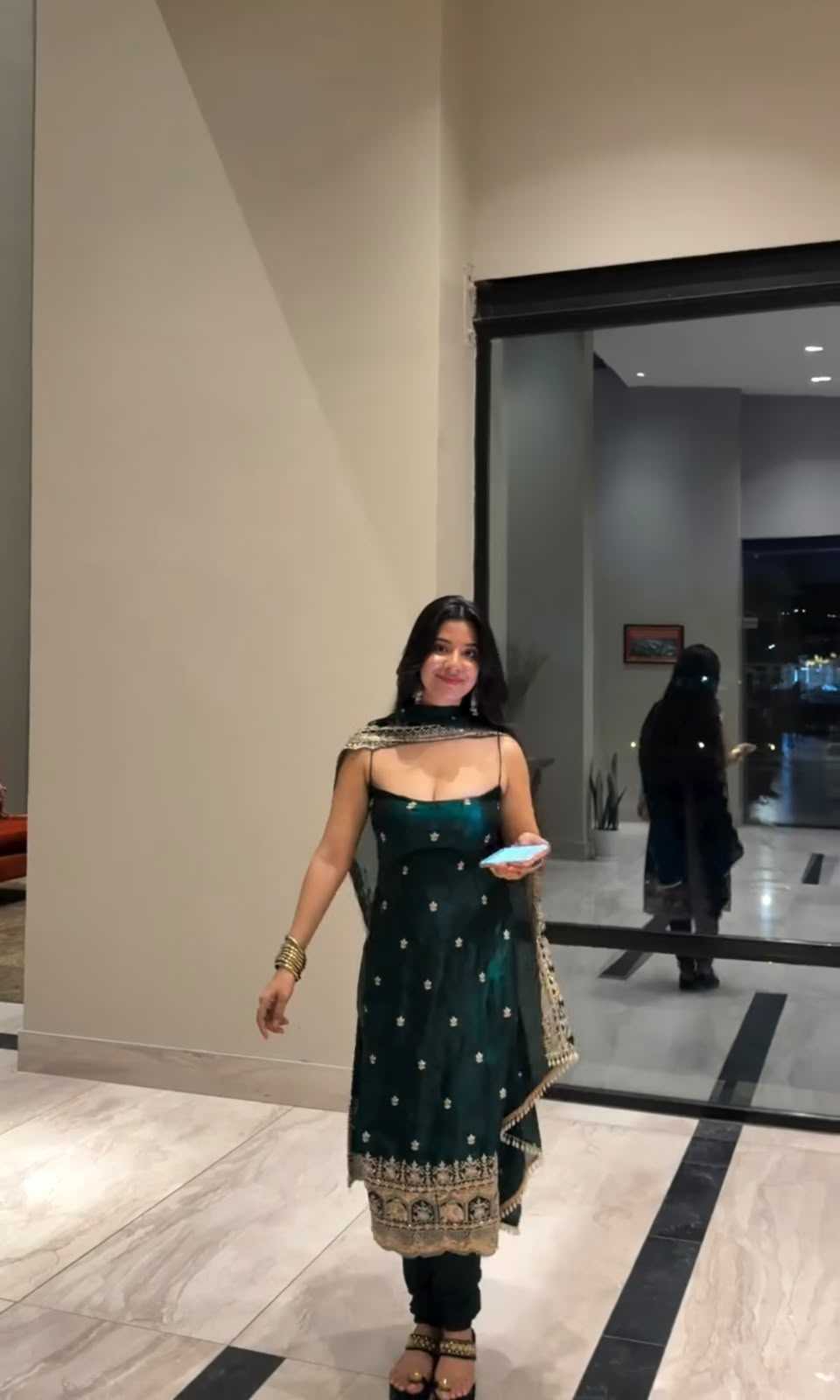 Silk Anarkali Suit