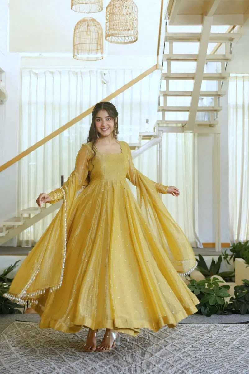 Silk Fancy Gown 1641