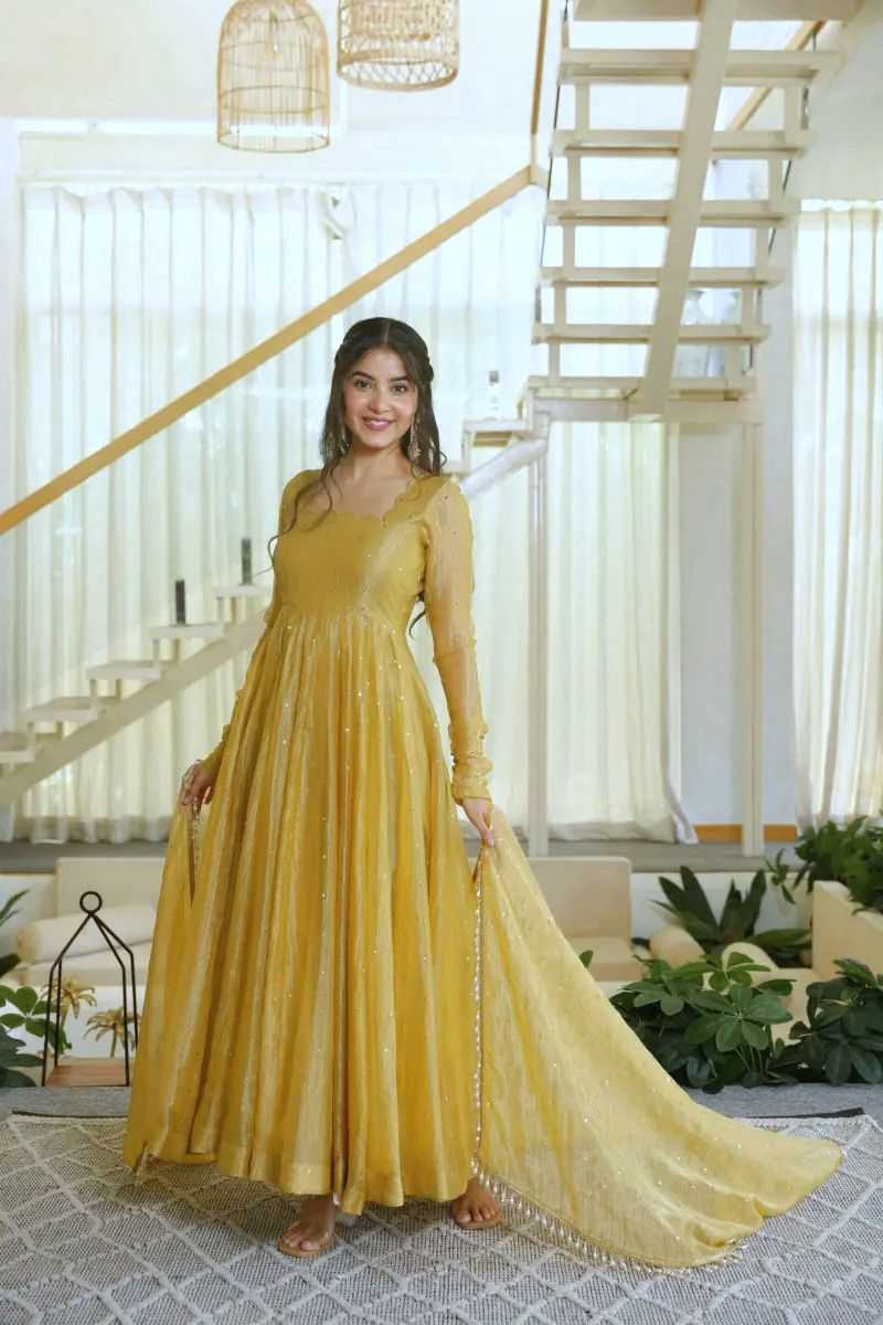 Silk Party Gown