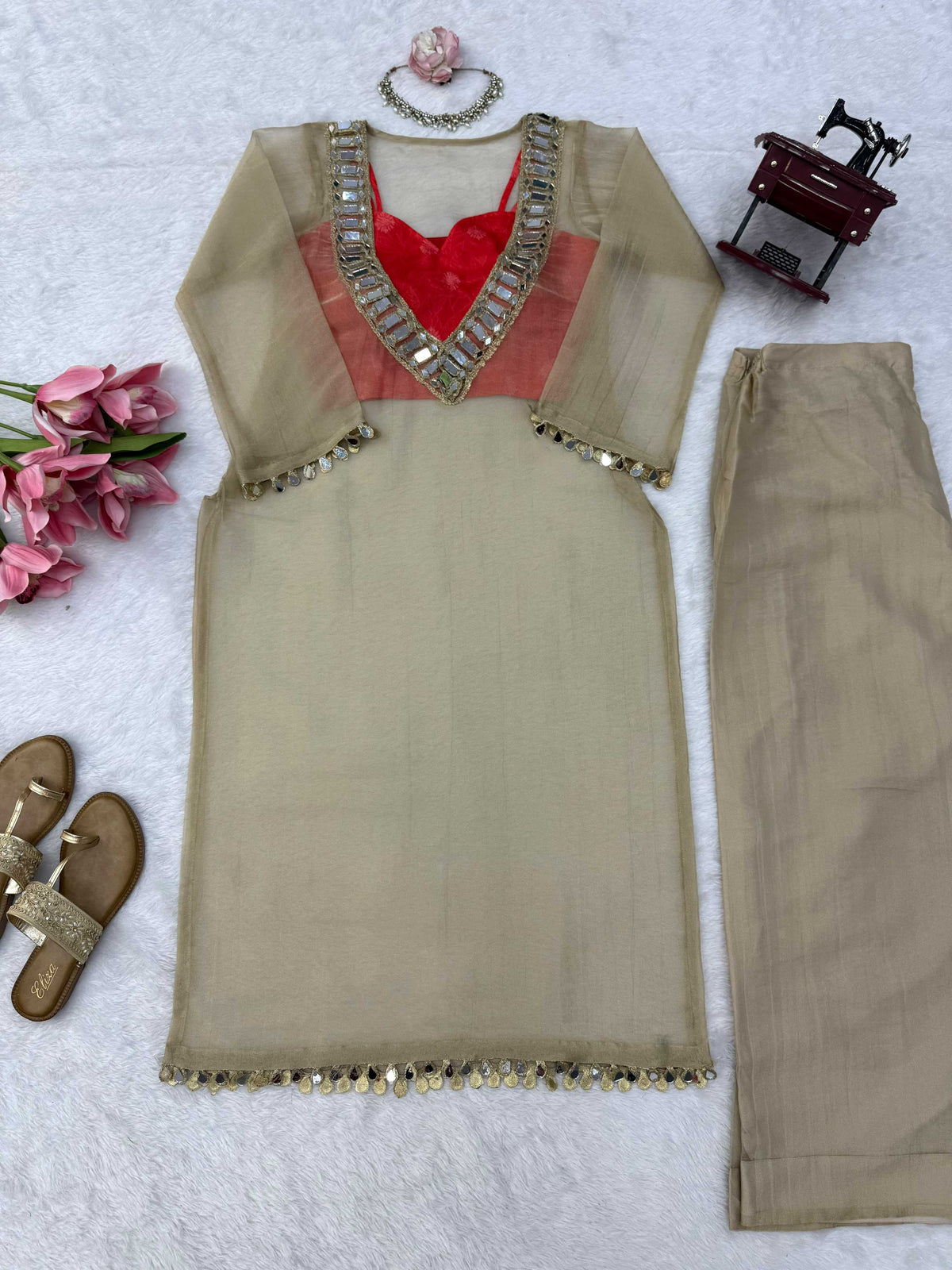 Silk Designer Kurti