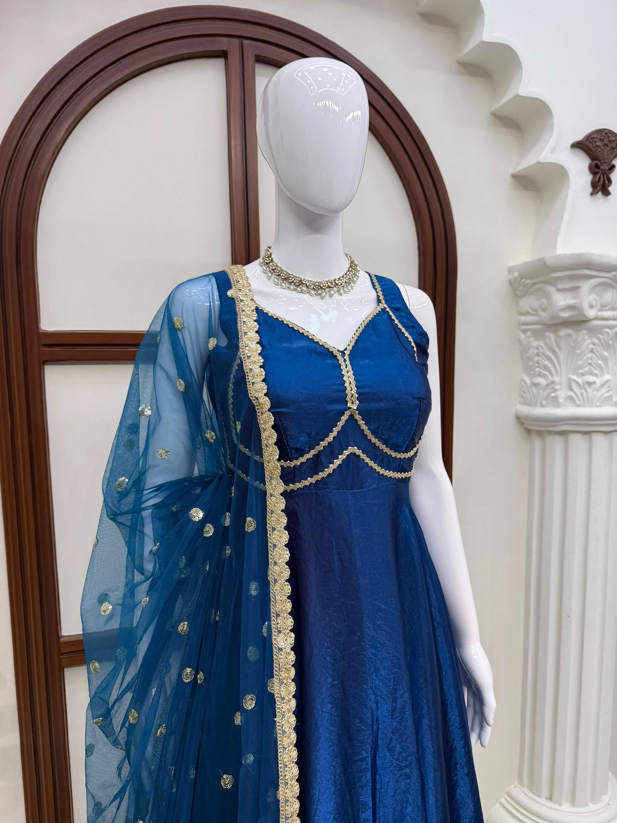 Silk Fancy Gown