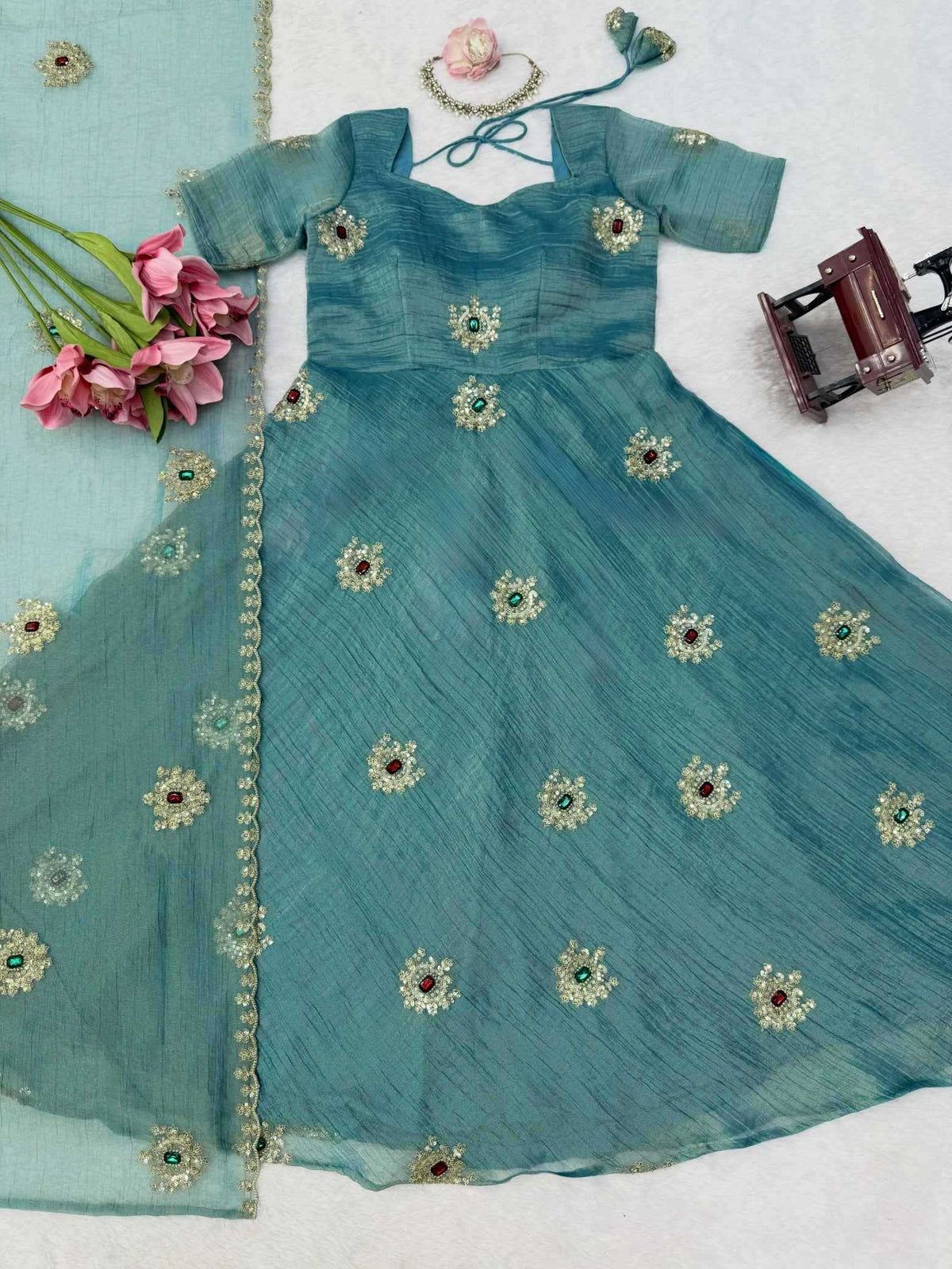 Silk Designer Gown