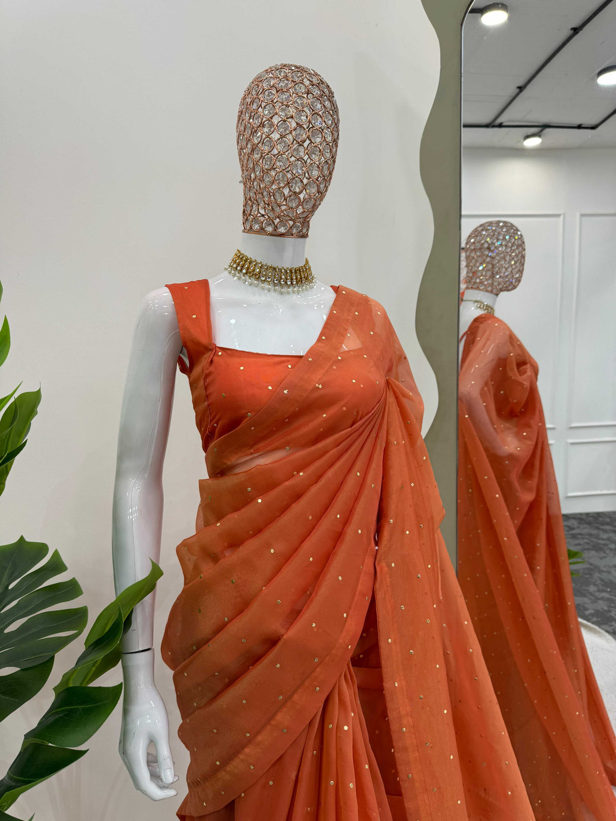 Tissue Silk Designer Saree 530