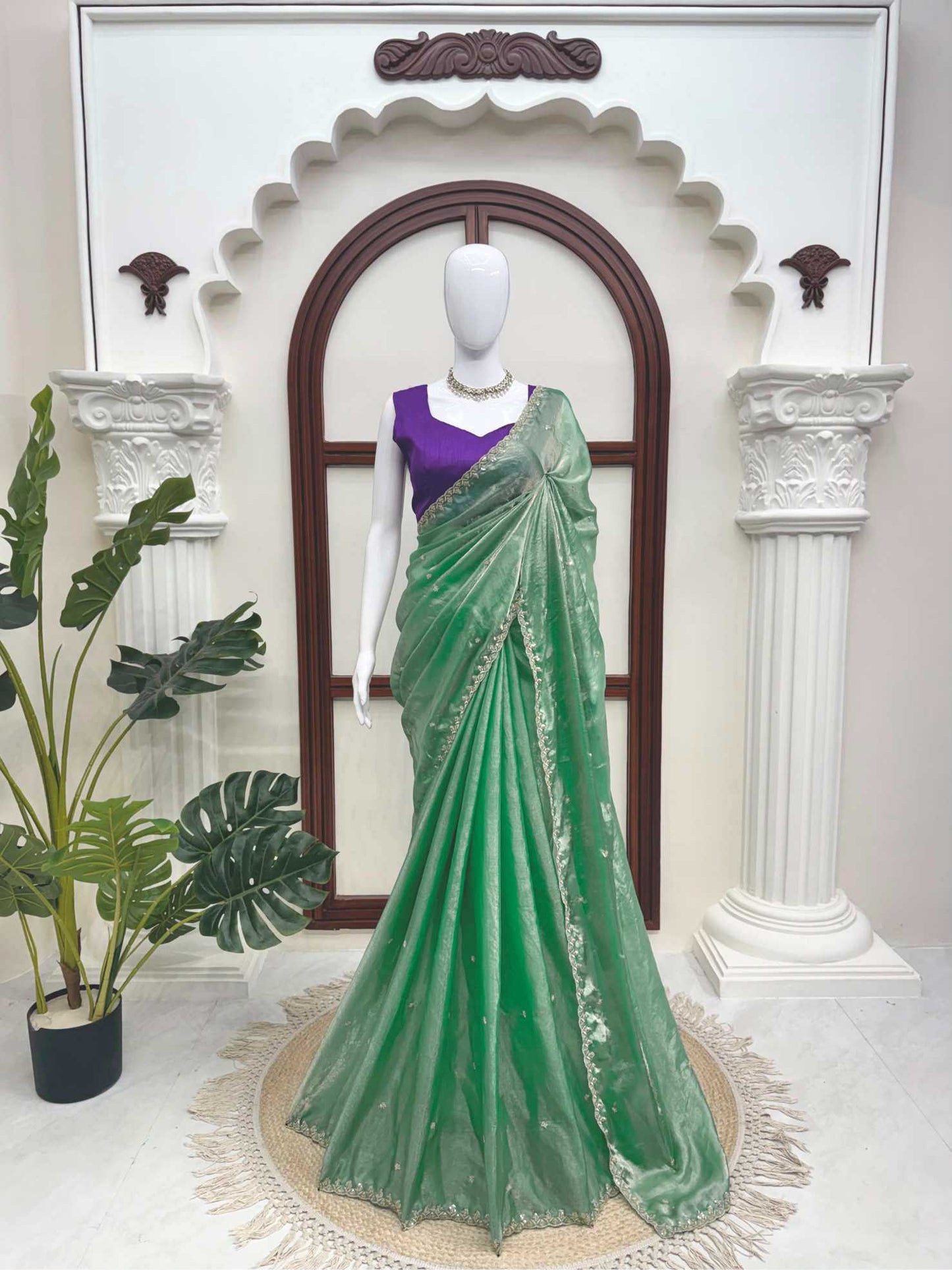 Party Wear Silk Saree