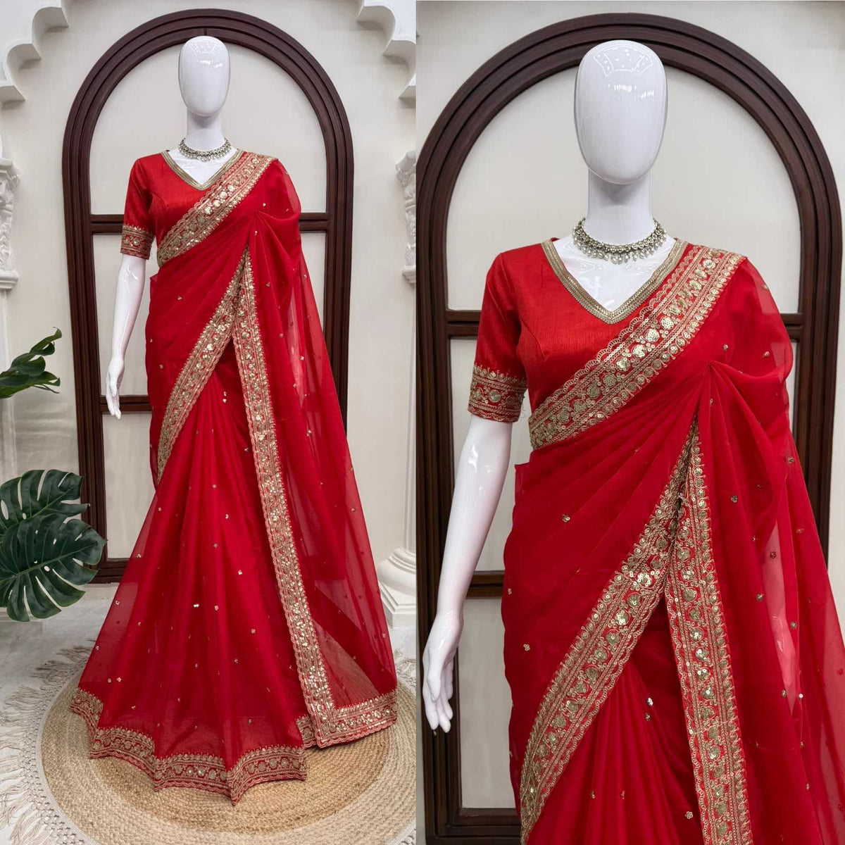 Tabby Silk Designer Saree 638