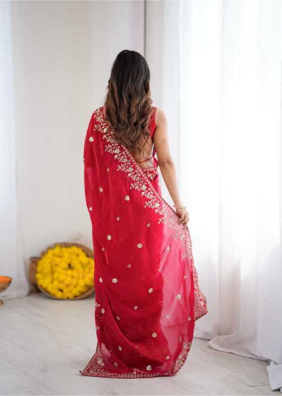 Fendy Sequin Saree