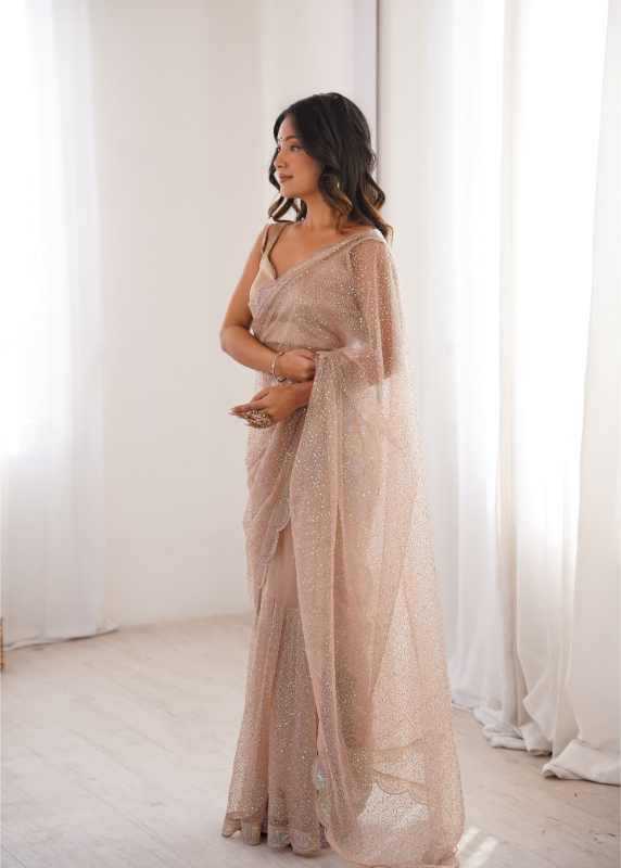 Soft Net Designer Saree 90