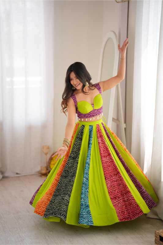 Heavy Rayon Traditional Lehenga