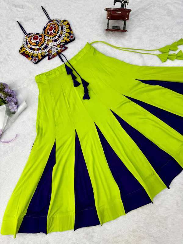 Heavy Rayon Embroidered Lehenga