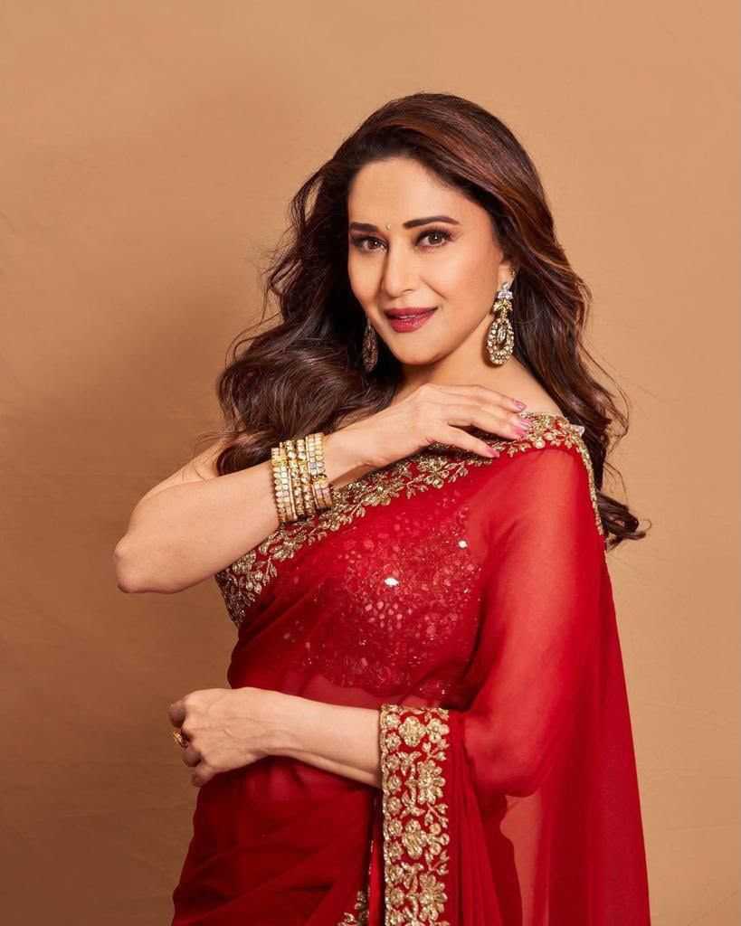 Georgette Embroidered Saree