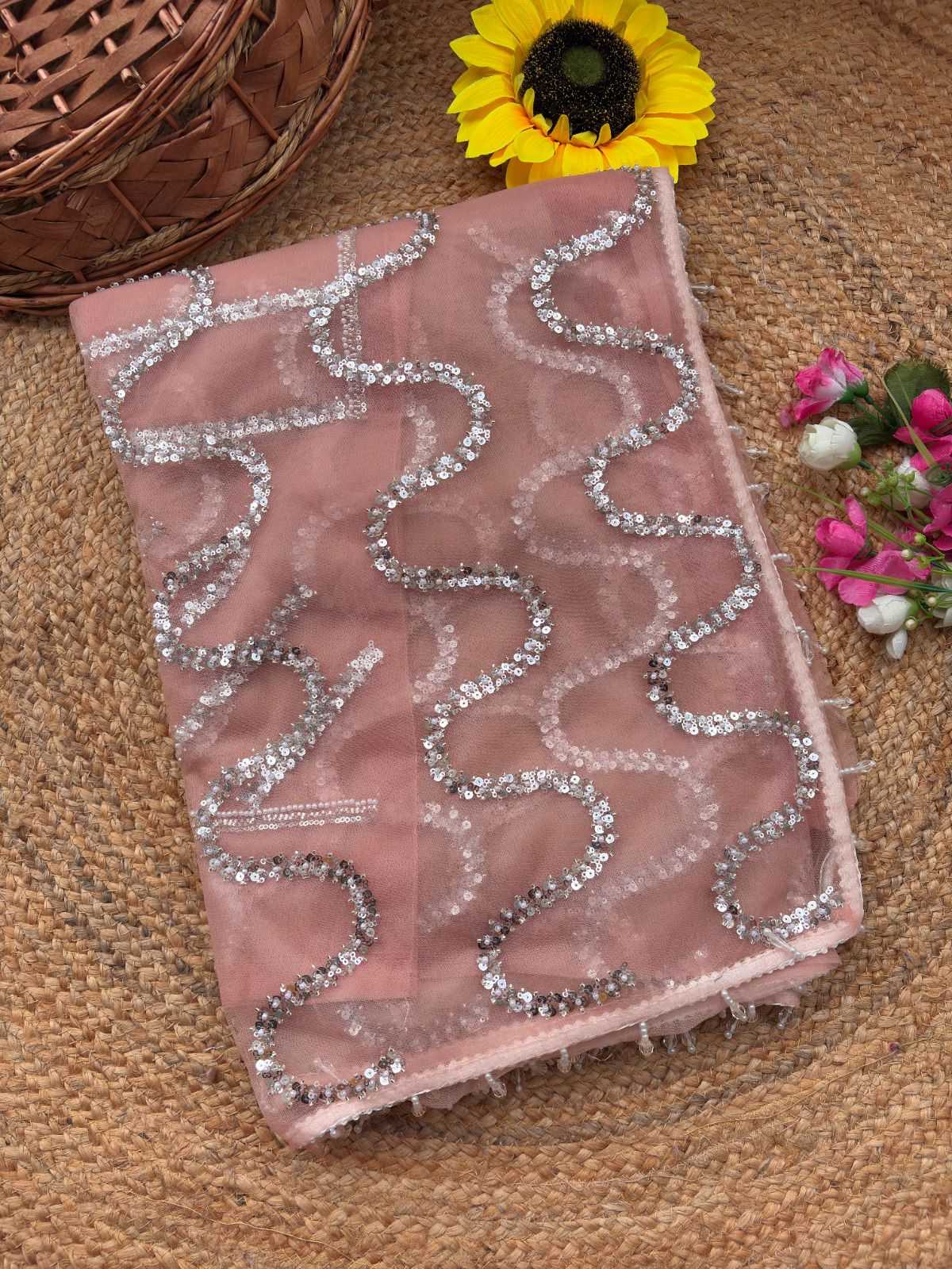 Butterfly Net Designer Saree