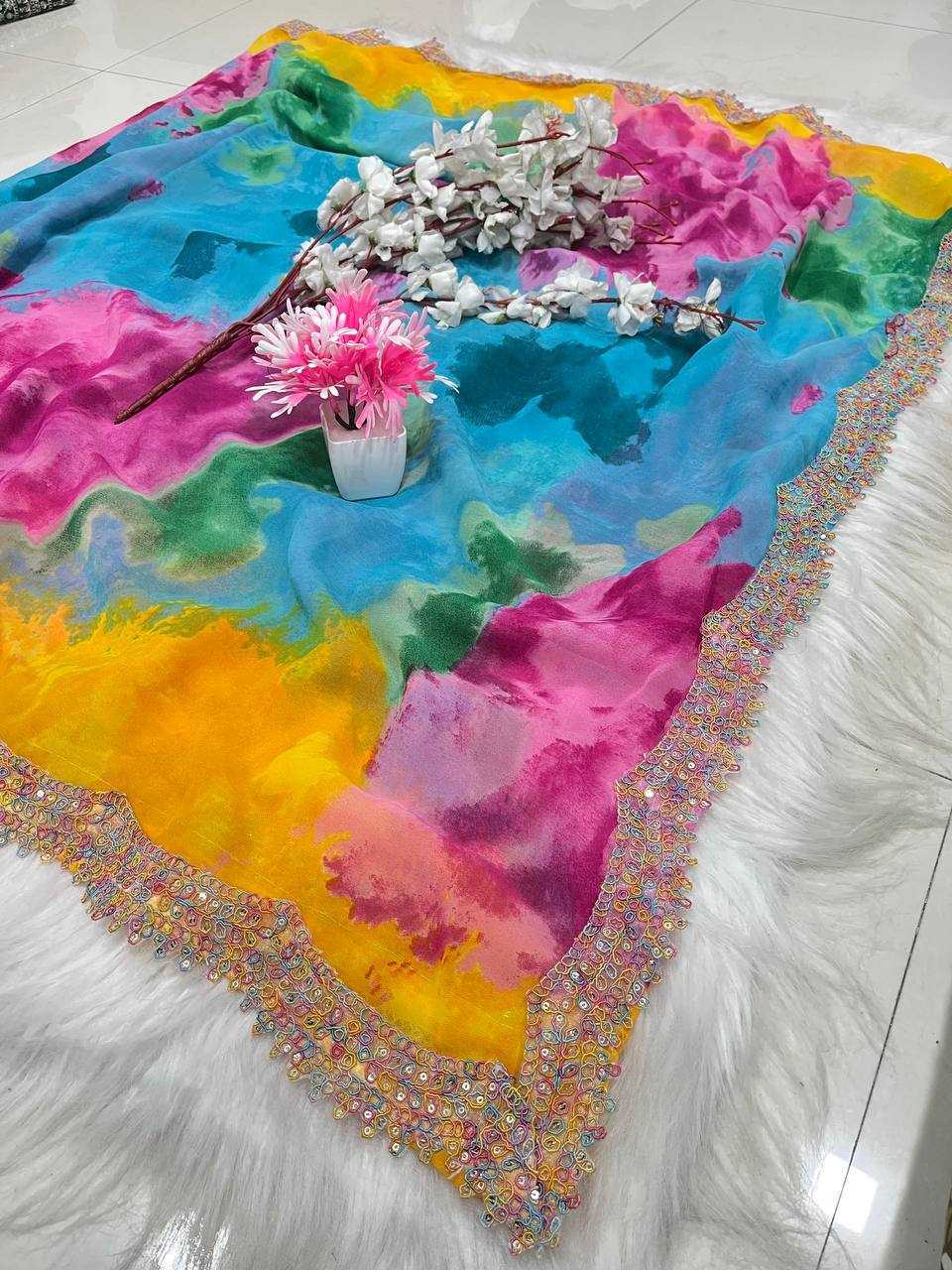 Georgette Fancy Saree