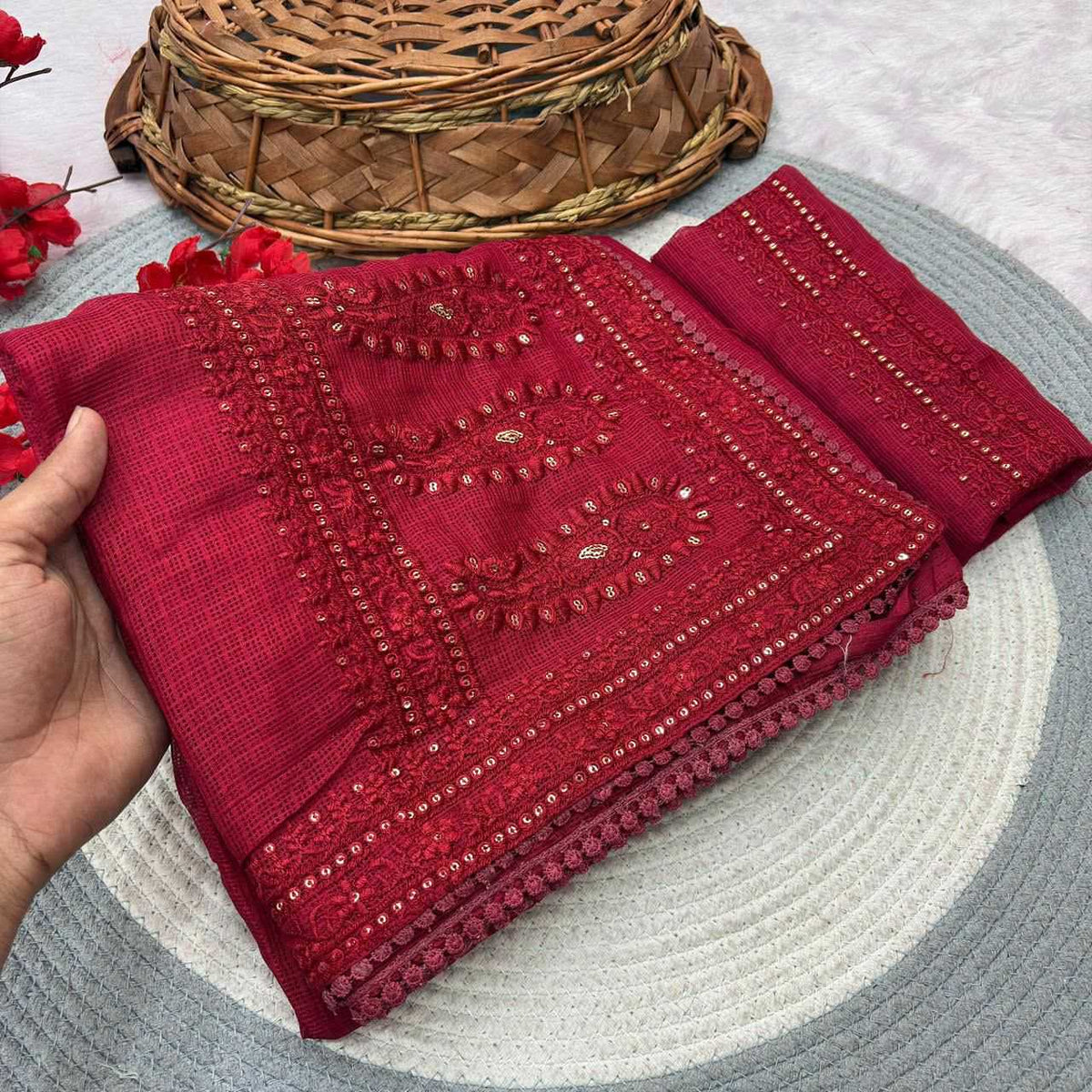 Kotadi Kota Silk Soft Saree