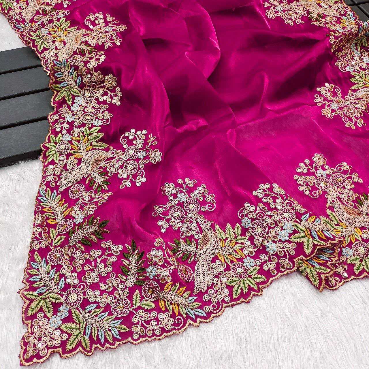 Satin Silk Soft Saree