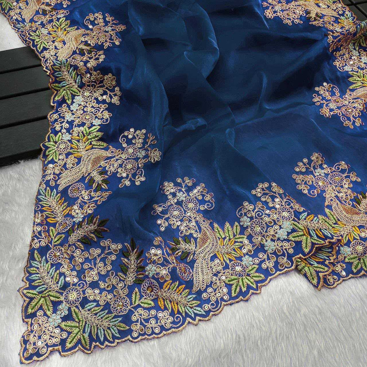 Satin Silk Soft Saree