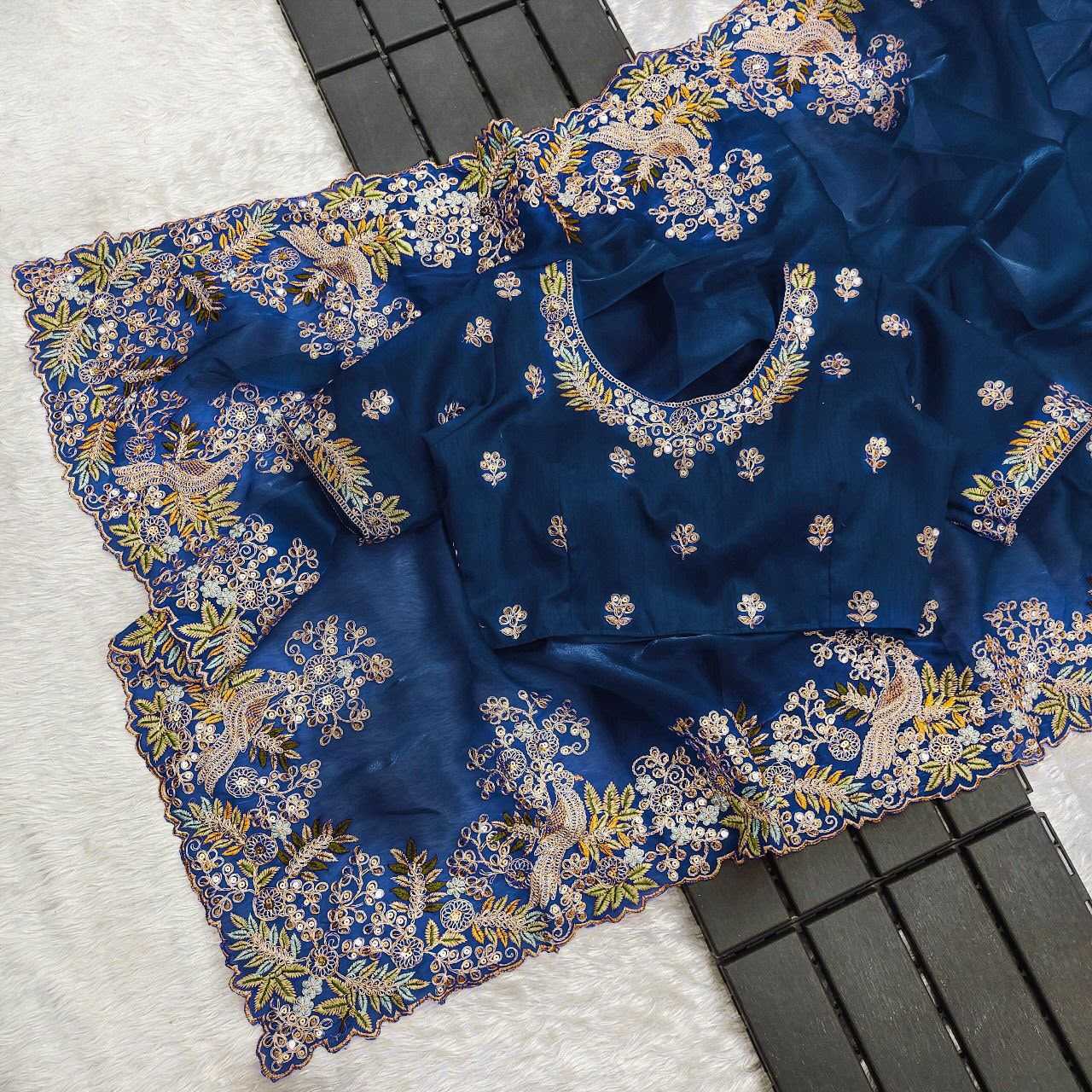 Satin Silk Soft Saree