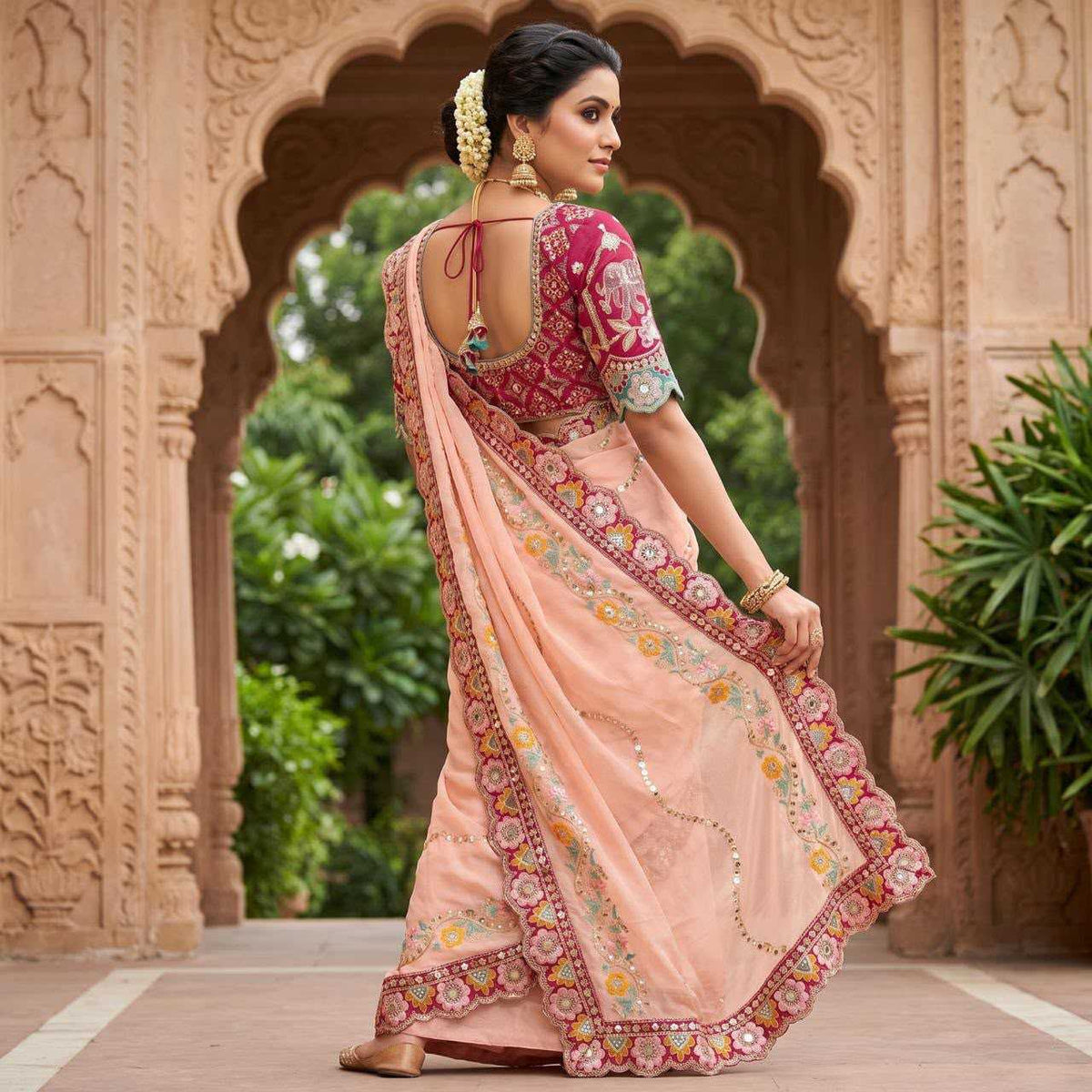 Rangoli Silk Soft Saree