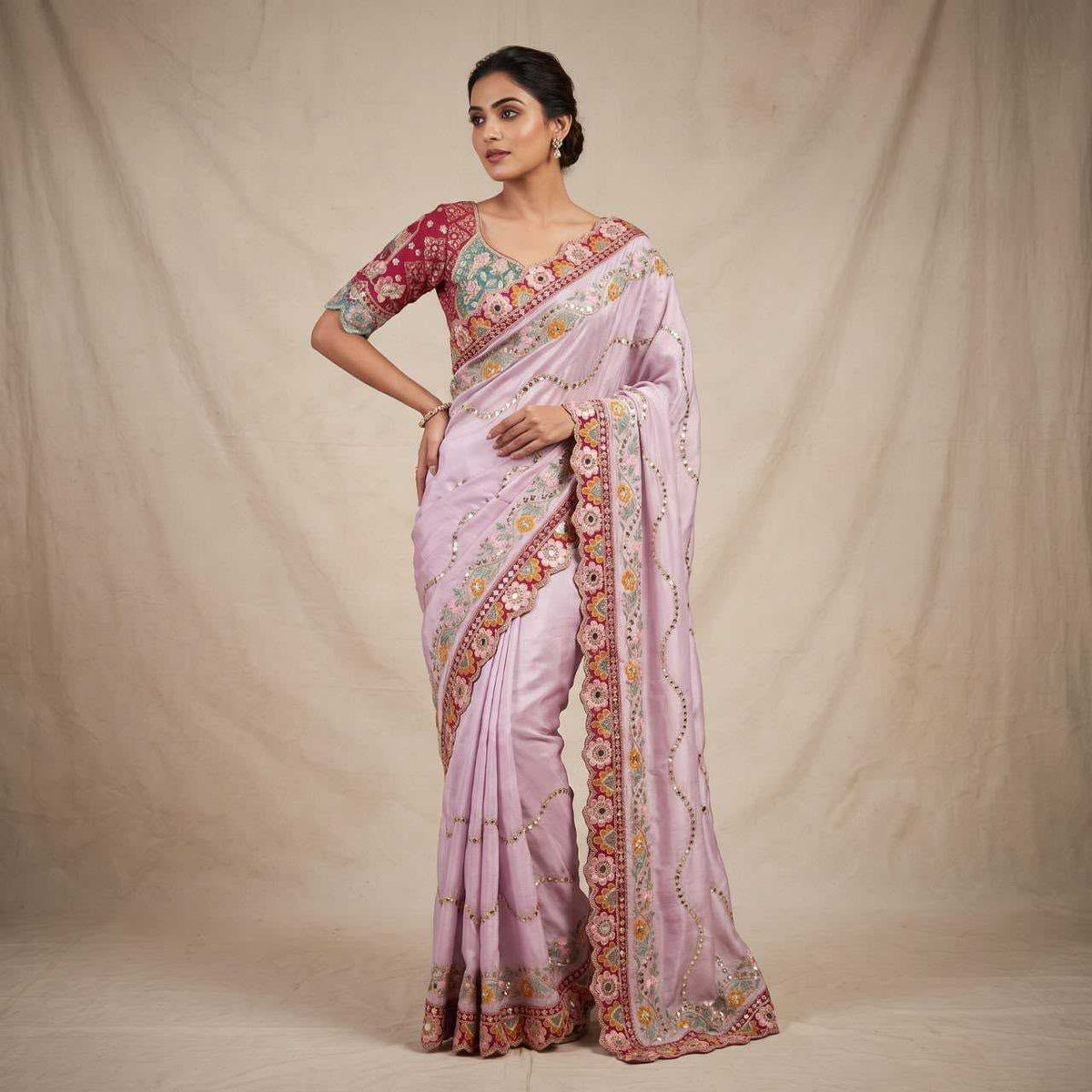 Rangoli Silk Soft Saree