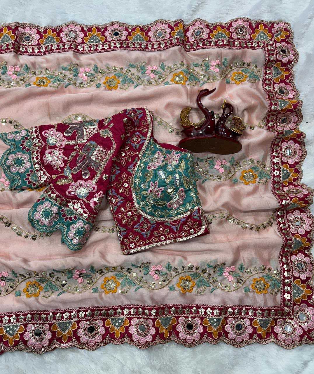 Rangoli Silk Soft Saree