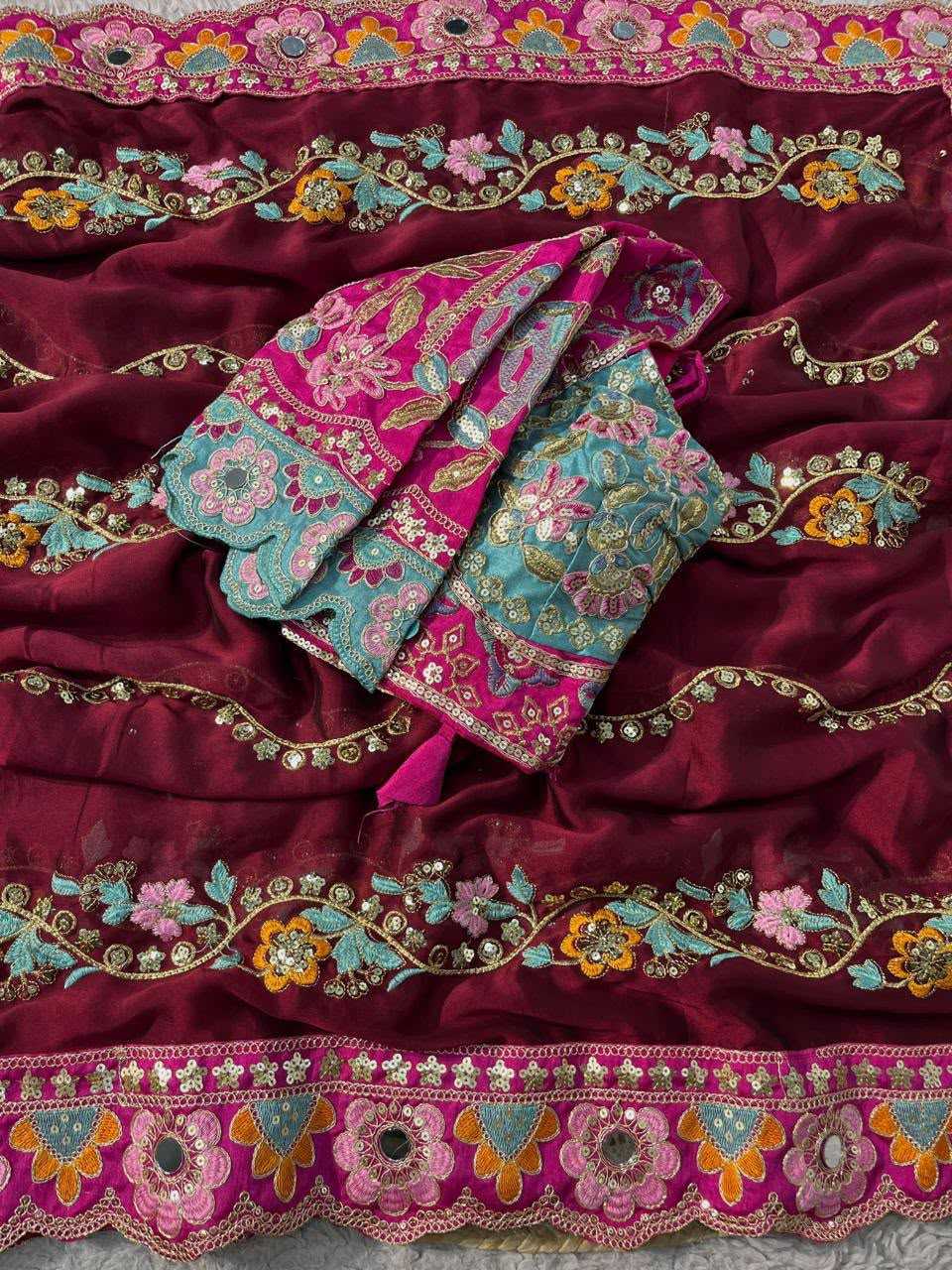 Rangoli Silk Soft Saree