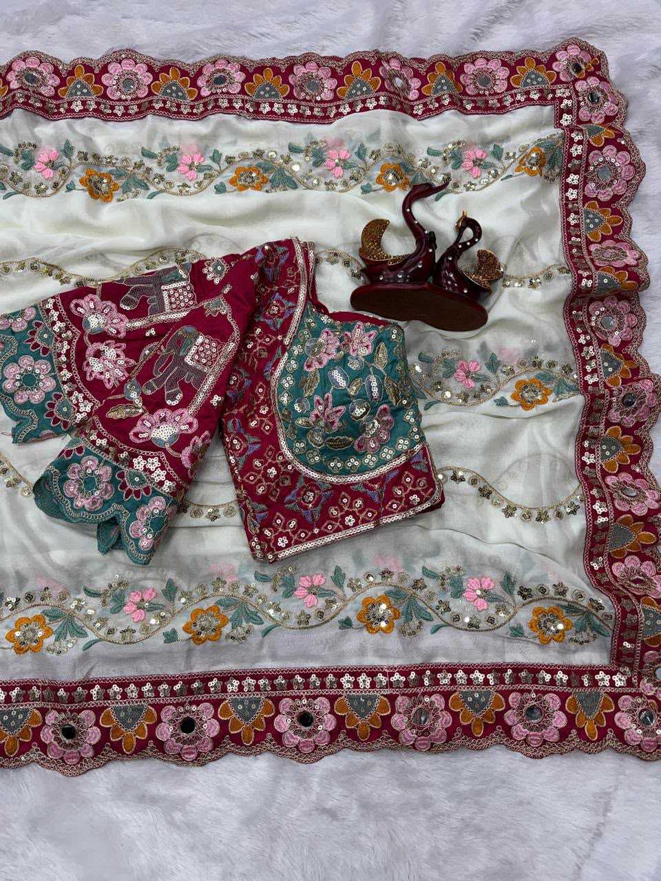 Rangoli Silk Soft Saree