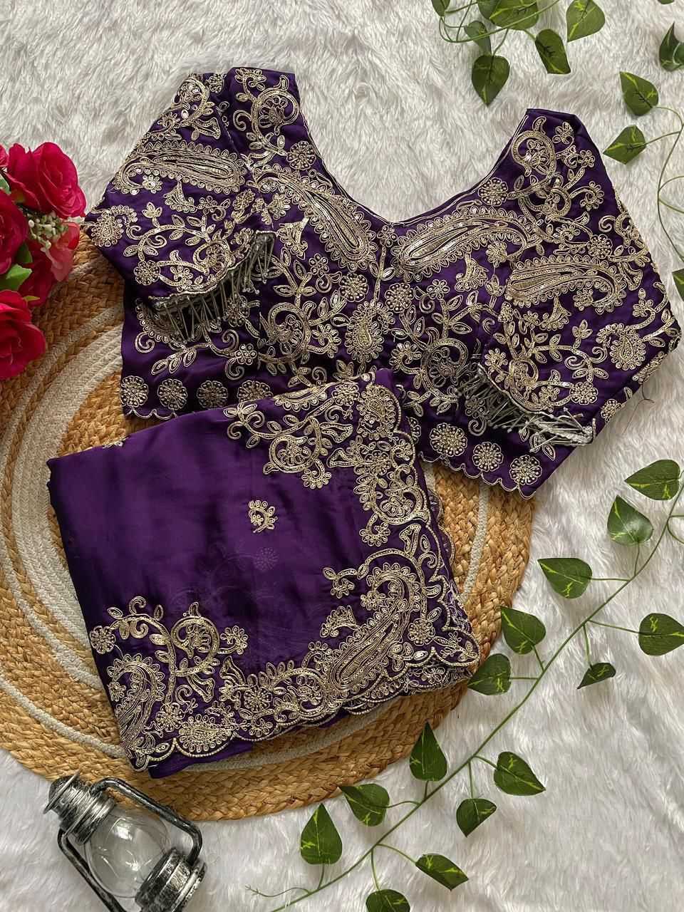 Rangoli Silk Party Wear Saree