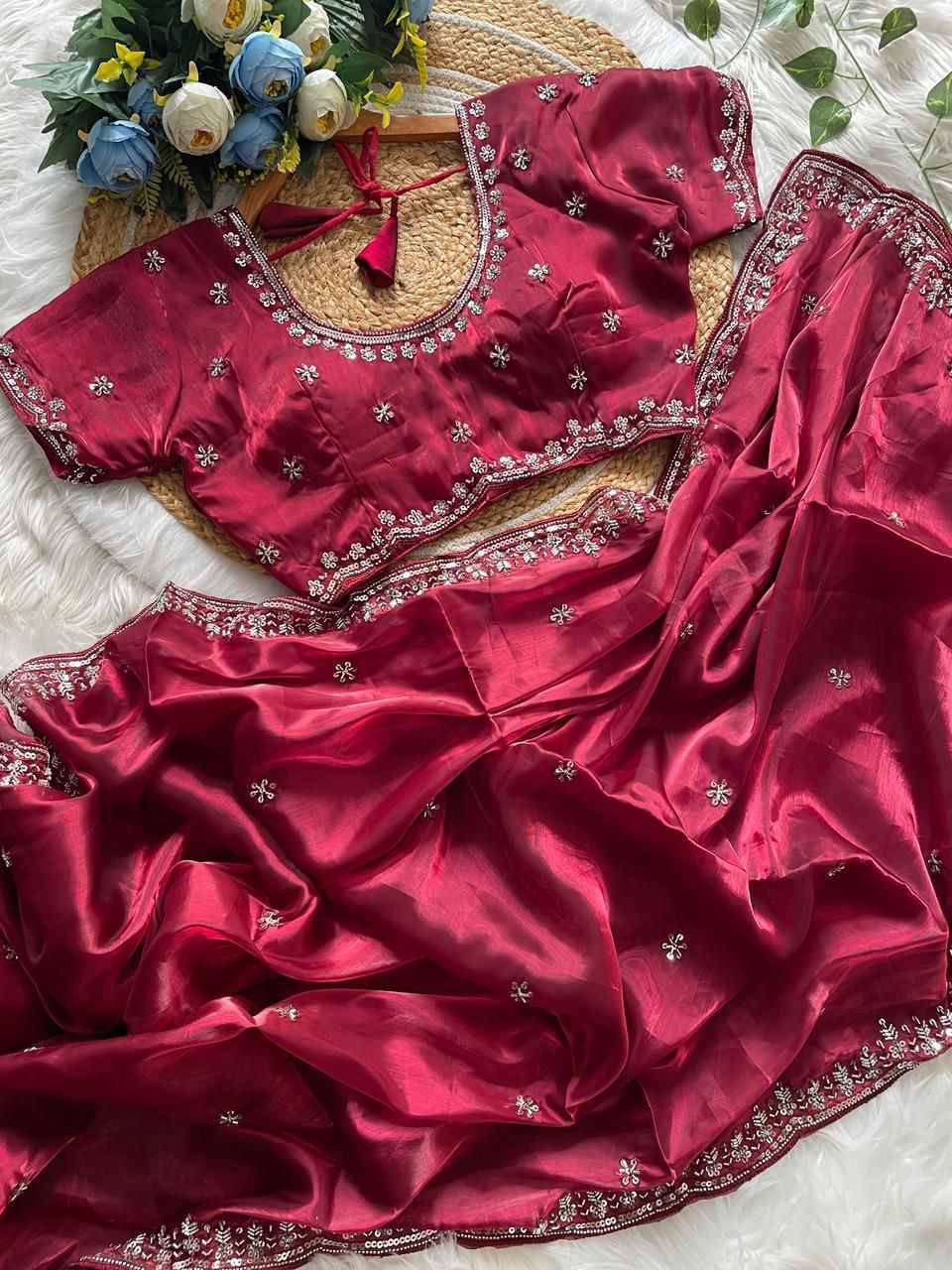 Jimmy Choo Soft Silk Saree