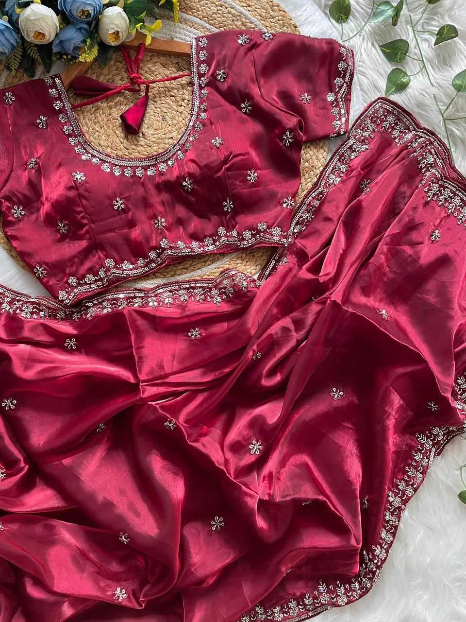 Jimmy Choo Soft Silk Saree