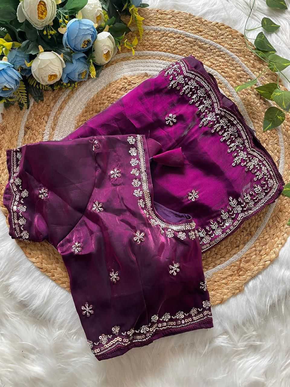 Jimmy Choo Soft Silk Saree