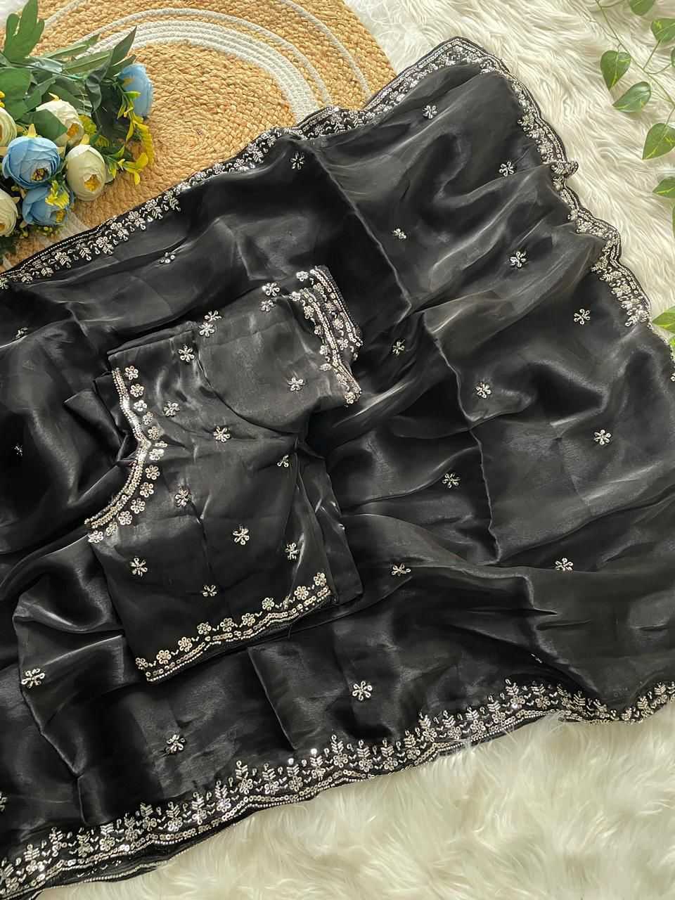Jimmy Choo Soft Silk Saree