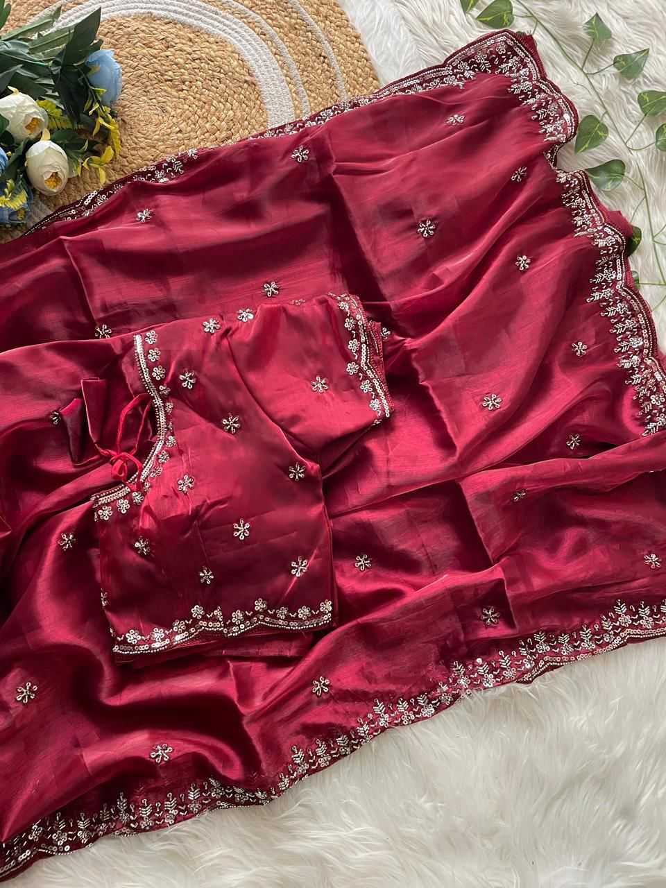 Jimmy Choo Soft Silk Saree