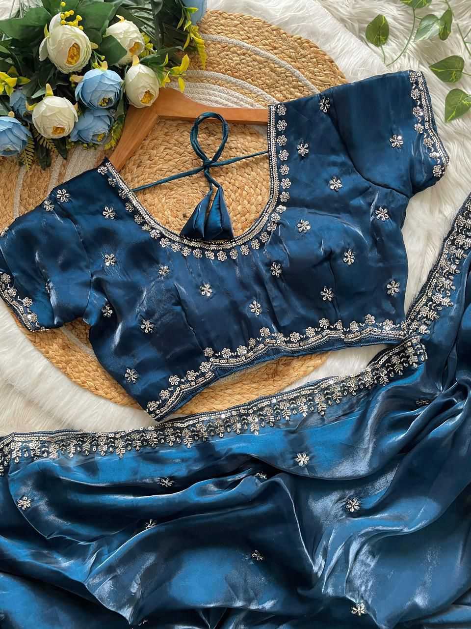 Jimmy Choo Soft Silk Saree