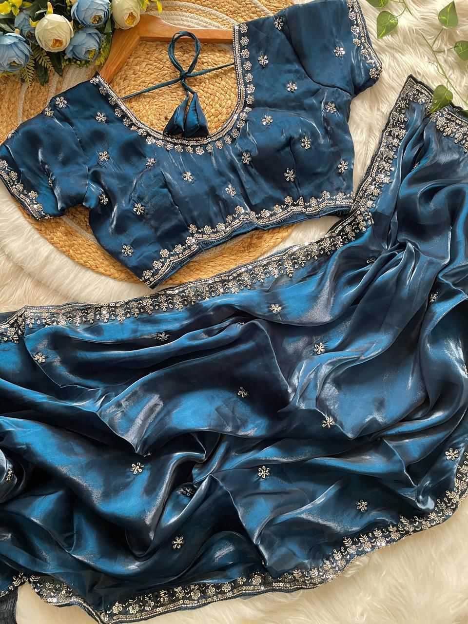 Jimmy Choo Soft Silk Saree