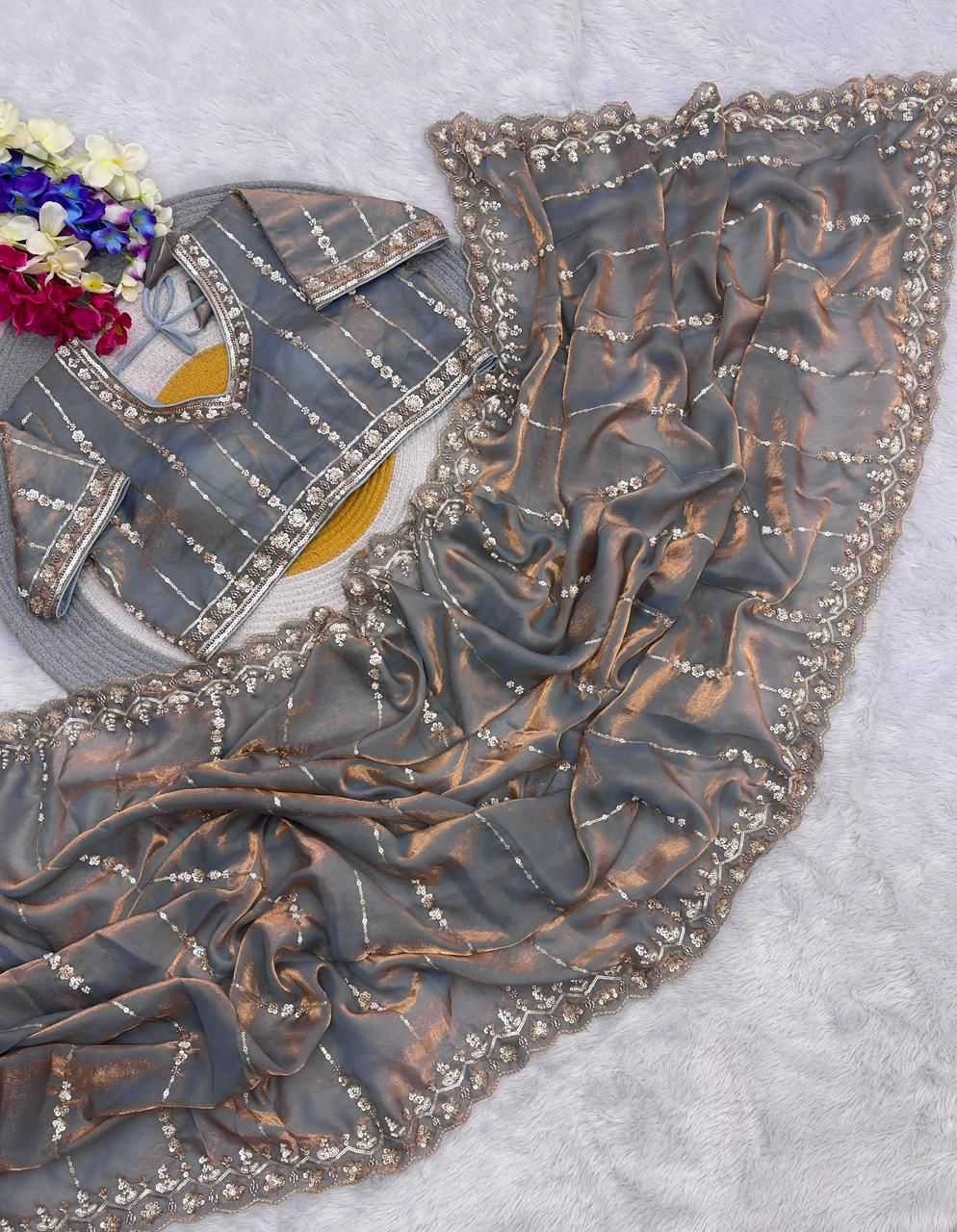 Satin Silk Handloom Saree