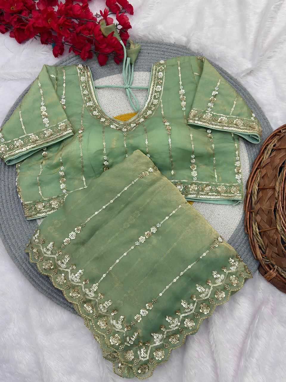 Satin Silk Handloom Saree