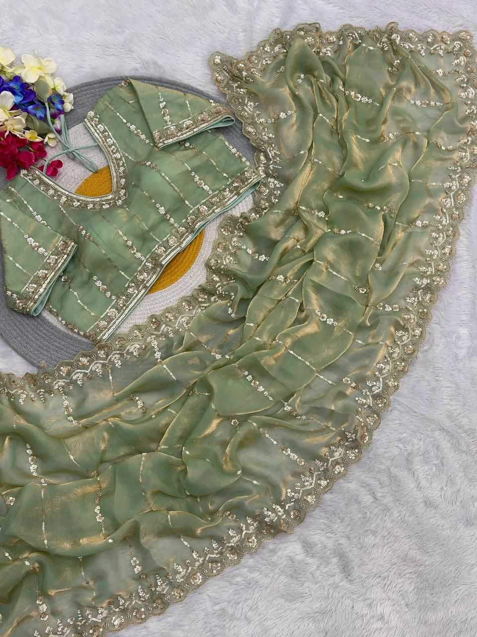 Satin Silk Handloom Saree