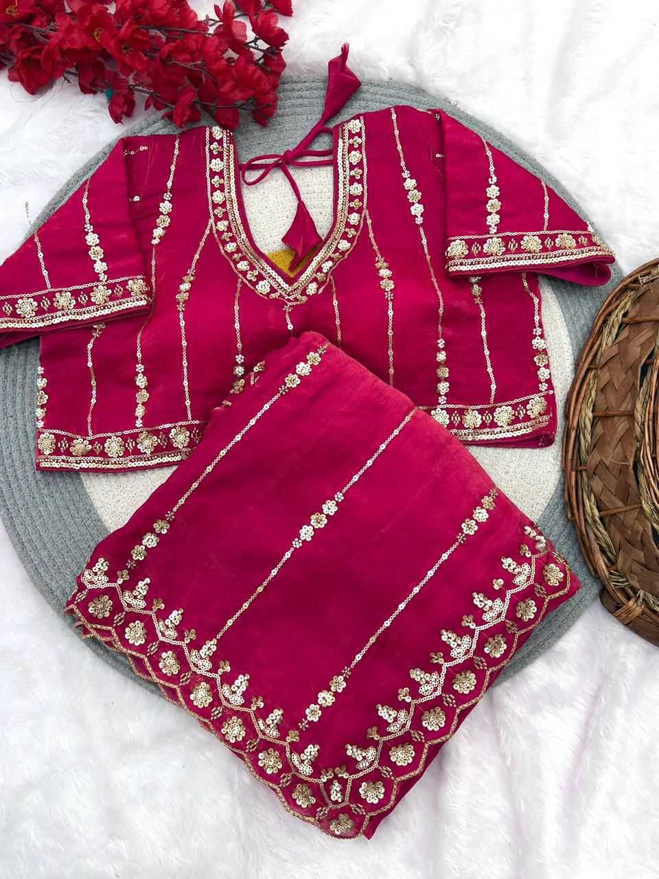 Satin Silk Handloom Saree