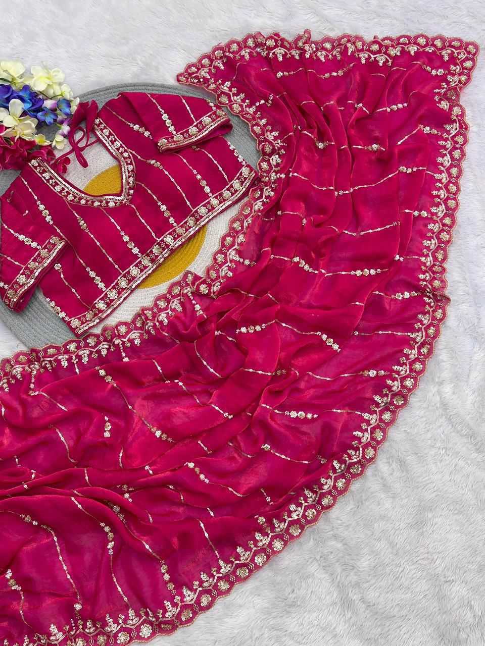Satin Silk Handloom Saree