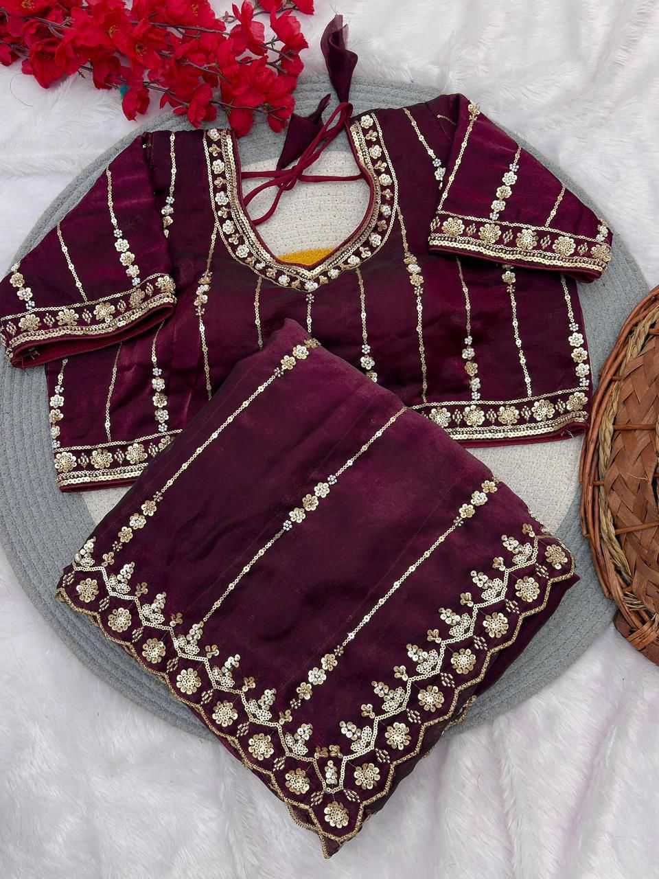 Shrey Satin Silk Soft Saree