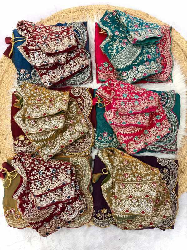 Satin Silk Sequence Saree