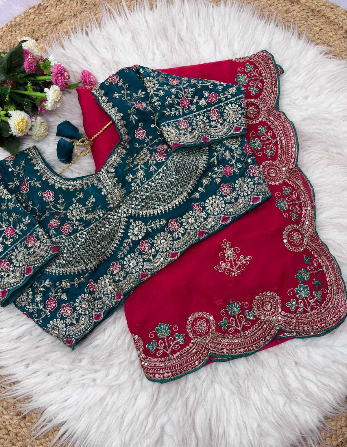 Vanshika Satin Silk Soft Saree
