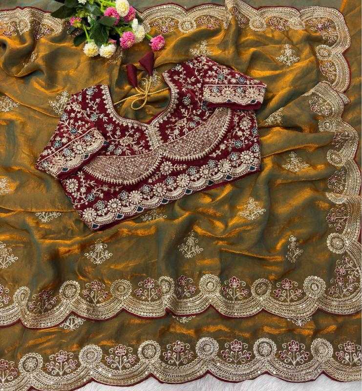 Vanshika Satin Silk Soft Saree